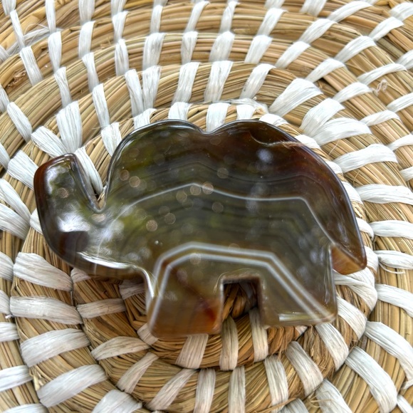 Agate Elephant - Picture 2 of 4